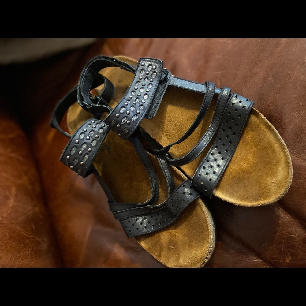 Naot heeled sandals 41- 10/10.5 EUC